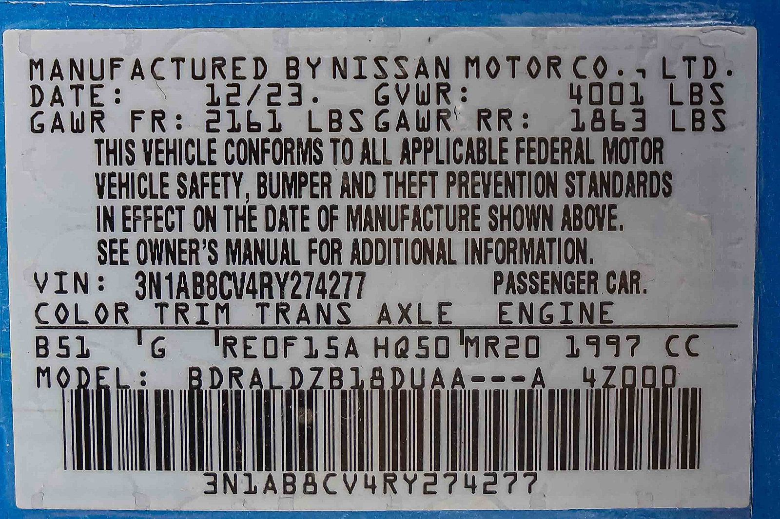 Used 2024 Nissan Sentra SV w/ All-Weather Package FWD image 19