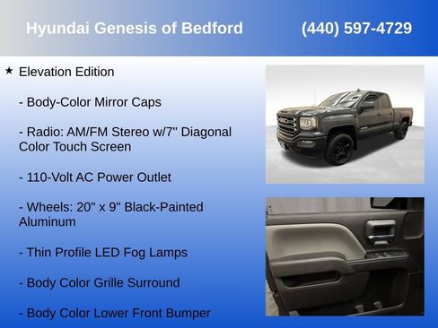 Used 2017 GMC Sierra 1500 4x4 Double Cab w/ Elevation Edition image 21