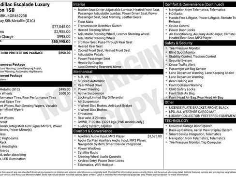 Used 2016 Cadillac Escalade Luxury image 11