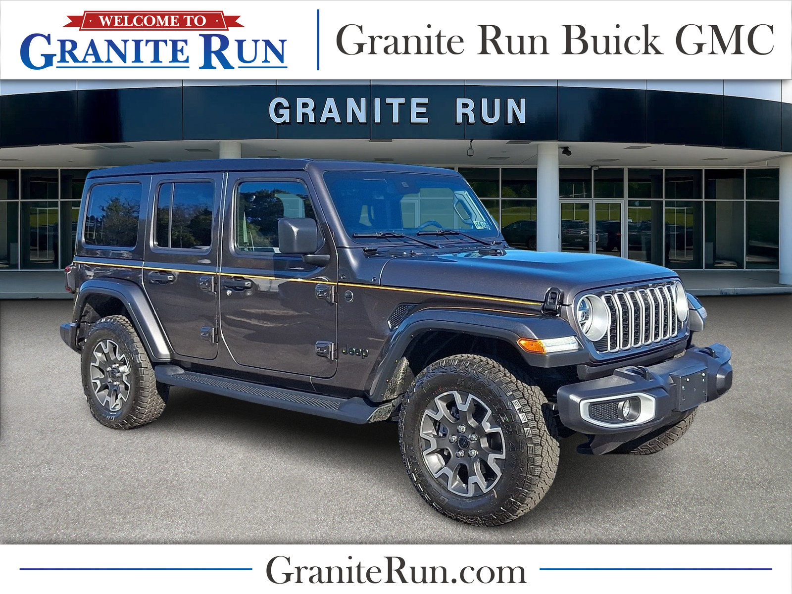 Used 2025 Jeep Wrangler Unlimited Sahara AWD/4WD image 1