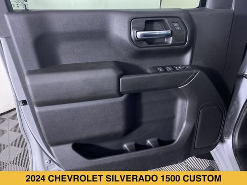 Certified 2024 Chevrolet Silverado 1500 Custom w/ Turbomax Blackout Package AWD/4WD image 11