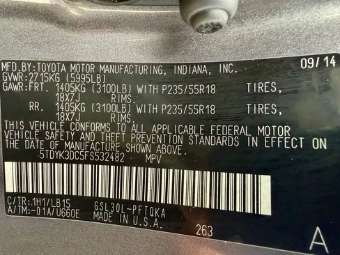 Used 2015 Toyota Sienna Limited Premium FWD image 33