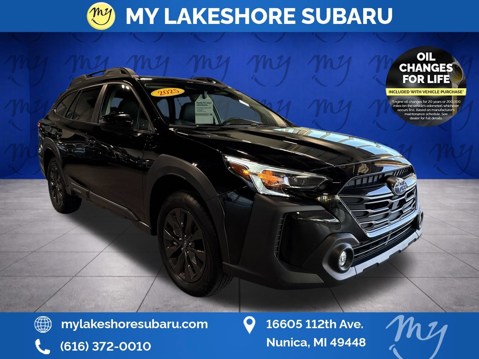 Certified 2025 Subaru Outback Onyx Edition AWD/4WD 360° Tour