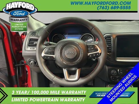 Used 2021 Jeep Compass Trailhawk AWD/4WD image 8