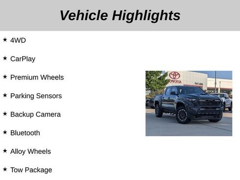 Used 2025 Toyota Tacoma TRD Sport AWD/4WD image 5