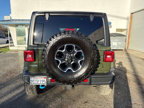 Used 2023 Jeep Wrangler Unlimited Rubicon 4xe w/ Cold Weather Group image 4