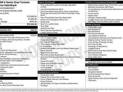 Used 2019 BMW 640i Gran Turismo xDrive image 17
