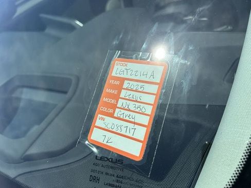 Used 2025 Lexus NX 350 AWD w/ Accessory Package (K3) image 5