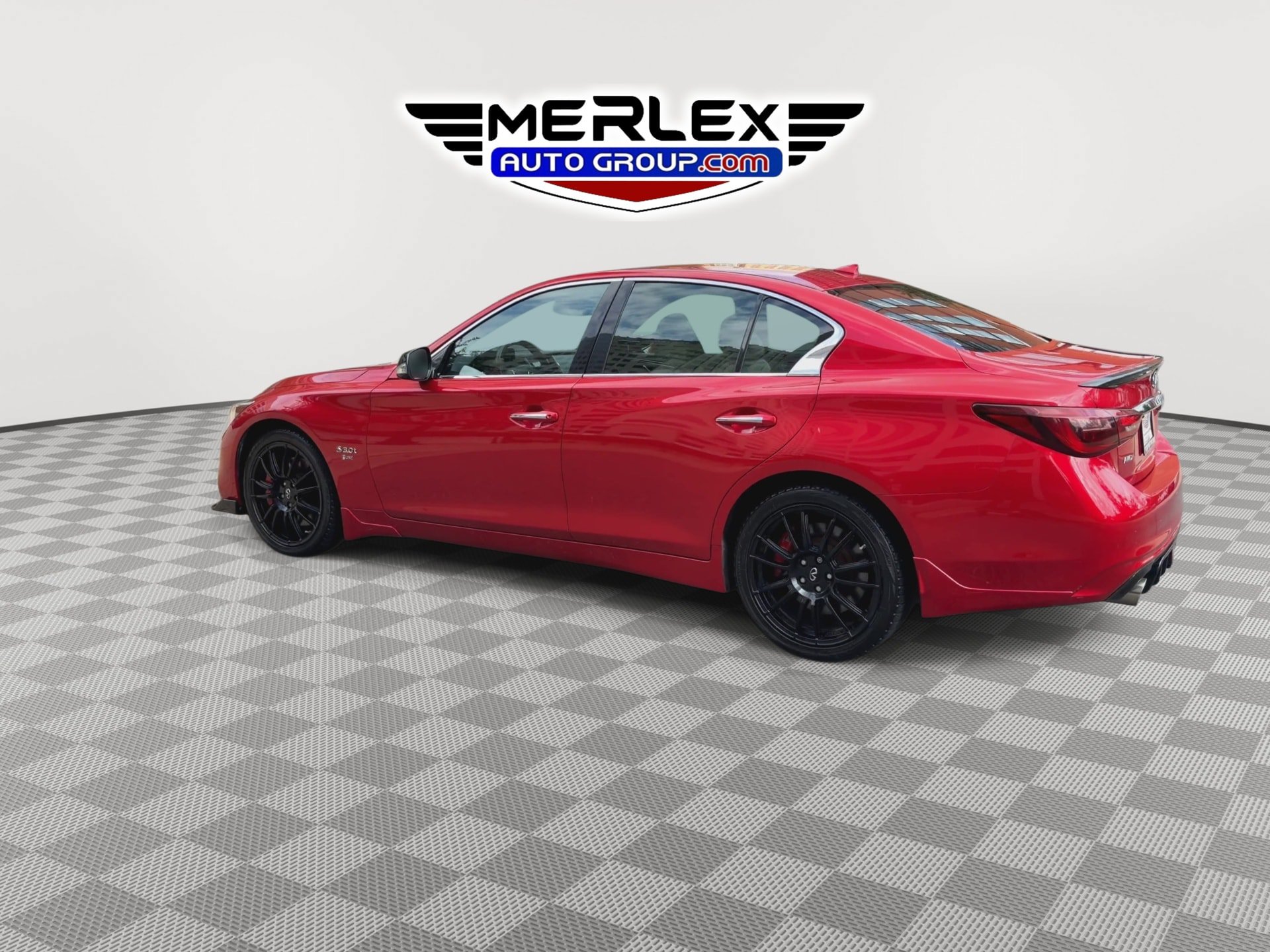 Used 2019 INFINITI Q50 Red Sport 400 AWD/4WD image 6