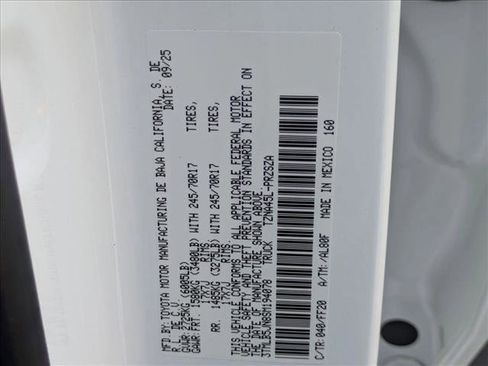 New 2025 Toyota Tacoma SR5 image 16