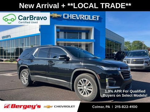 Used 2023 Chevrolet Traverse LT w/ LPO, Floor Liner Package AWD/4WD image 1