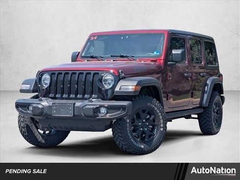 Used 2021 Jeep Wrangler Unlimited Sport AWD/4WD image 1