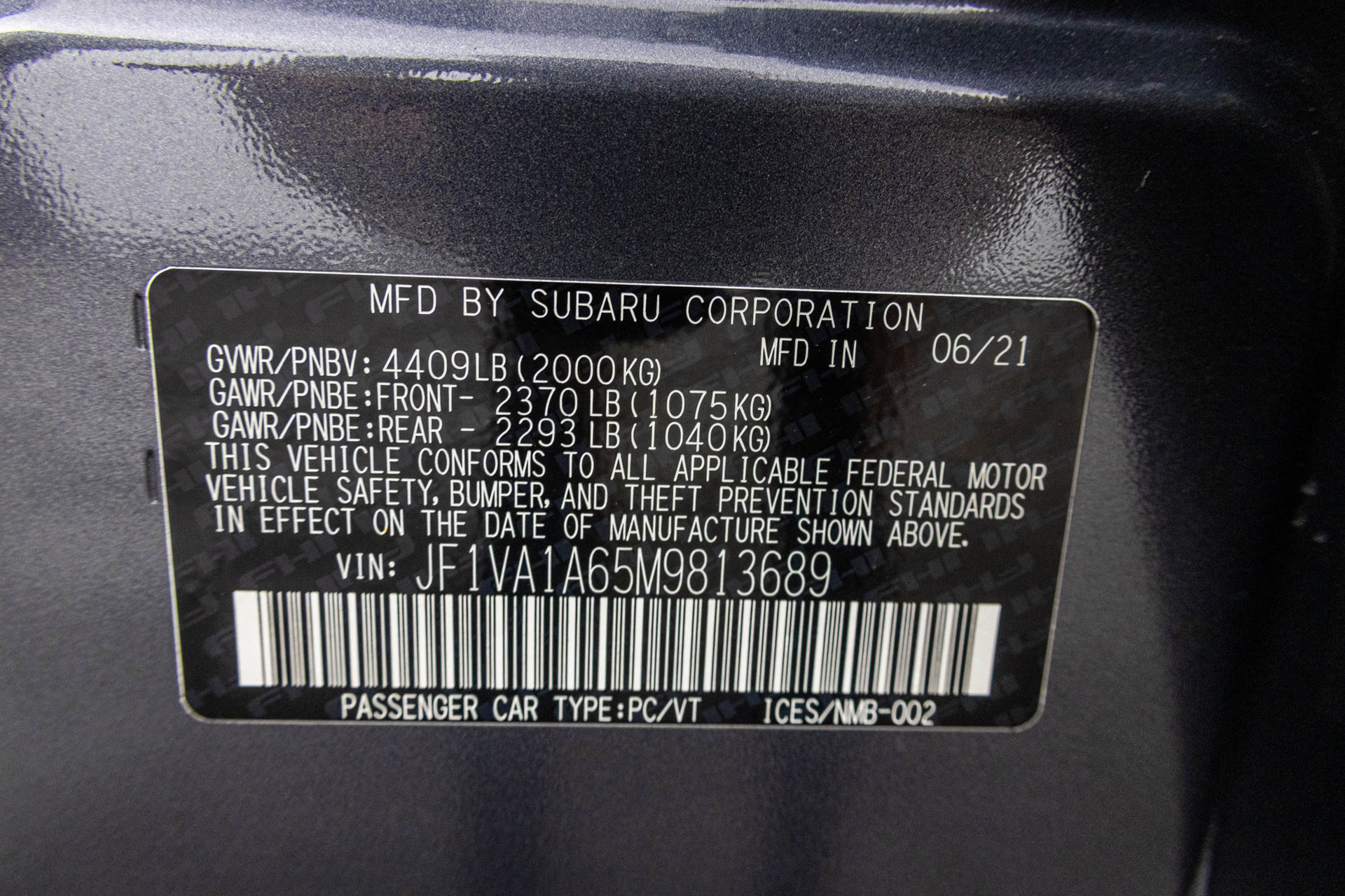 Used 2021 Subaru WRX AWD/4WD image 52