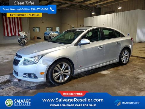 Used 2014 Chevrolet Cruze LTZ w/ RS Package FWD image 1