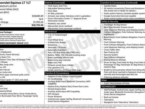 Used 2026 Chevrolet Equinox LT FWD image 12