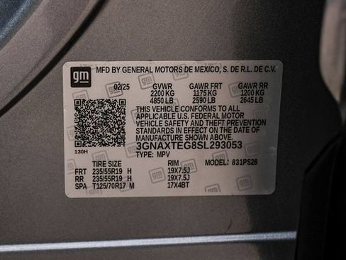 Used 2025 Chevrolet Equinox RS w/ Safety and Technology Package AWD/4WD image 70