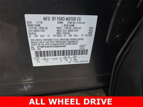 Used 2019 Ford Edge Titanium w/ Cold Weather Package image 36