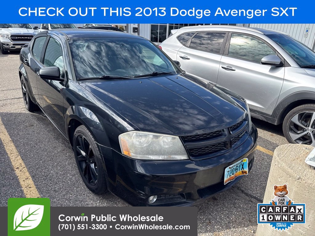 Used 2013 Dodge Avenger SXT w/ Blacktop Pkg FWD image 1