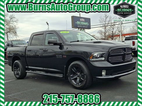 Used 2017 RAM 1500 Sport w/ Black Ram 1500 Sport Group image 1
