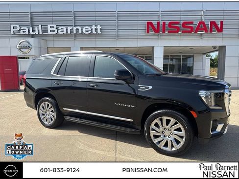 Used 2021 GMC Yukon SLT w/ SLT Luxury Plus Package RWD image 1