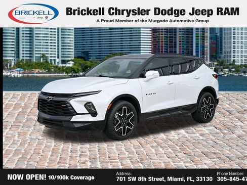 Used 2023 Chevrolet Blazer RS w/ Driver Confidence II Package FWD image 1