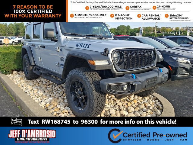 Certified 2024 Jeep Wrangler Unlimited AWD/4WD image 1