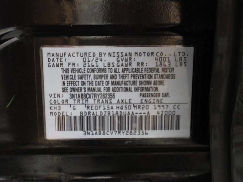 Used 2024 Nissan Sentra SV w/ All-Weather Package FWD image 43