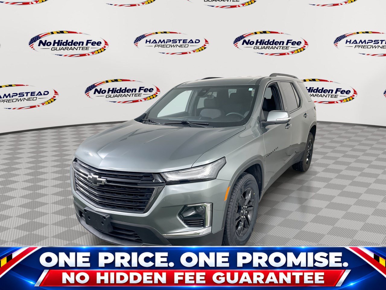 Used 2023 Chevrolet Traverse LT w/ Midnight/Sport Edition AWD/4WD image 1