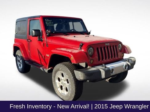 Used 2015 Jeep Wrangler Sahara w/ Dual Top Group image 1