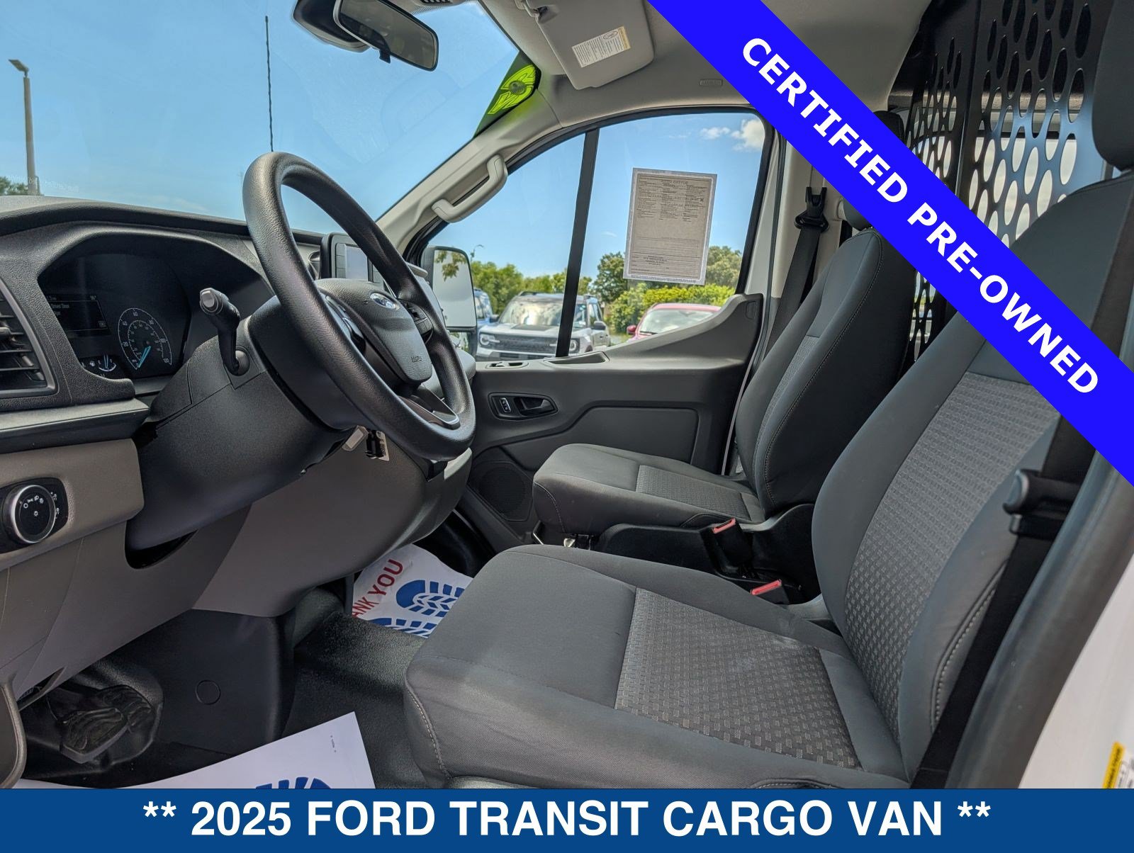 Certified 2025 Ford Transit 250 Low Roof w/ Exterior Upgrade Package RWD image 29