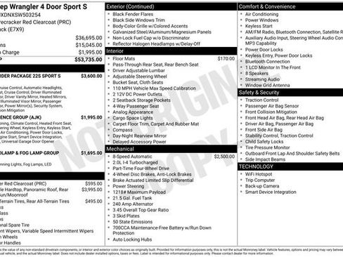 Used 2025 Jeep Wrangler Unlimited Sport AWD/4WD image 5