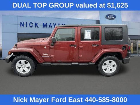 Used 2010 Jeep Wrangler Unlimited Sahara w/ Dual Top Group image 3