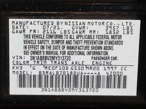 Used 2021 Nissan Sentra S FWD image 33