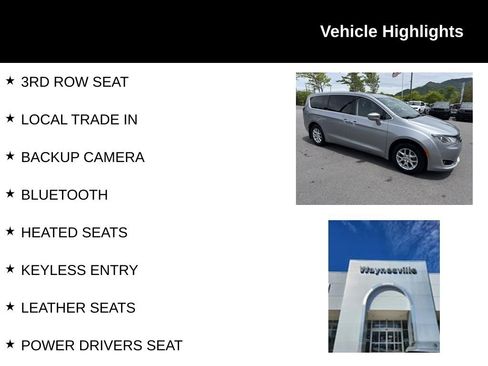 Used 2020 Chrysler Pacifica Touring FWD image 2