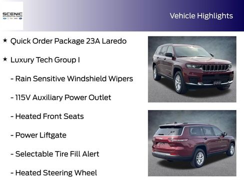 Used 2023 Jeep Grand Cherokee L Laredo w/ Luxury Tech Group I AWD/4WD image 5