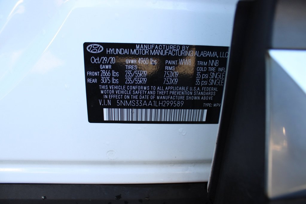 Used 2020 Hyundai Santa Fe SEL FWD image 28