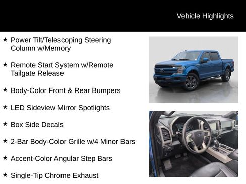 Used 2020 Ford F150 Lariat w/ Equipment Group 502A Luxury image 31