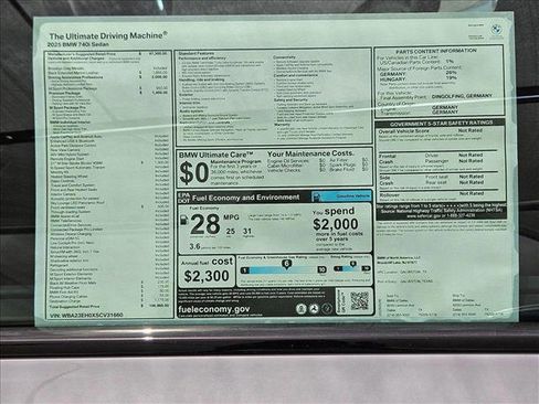 Used 2025 BMW 740i RWD image 17