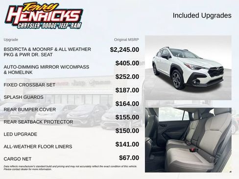 Used 2024 Subaru Crosstrek 2.0i Premium AWD/4WD image 8