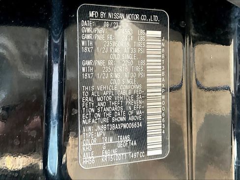 Used 2023 Nissan Rogue SV w/ SV Premium B Package image 32