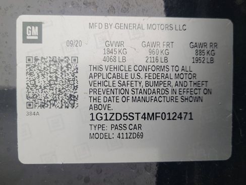 Used 2021 Chevrolet Malibu LT FWD image 33