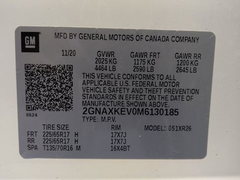 Used 2021 Chevrolet Equinox LT image 33