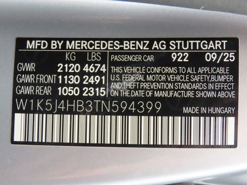 New 2026 Mercedes-Benz CLA 250 4MATIC image 32