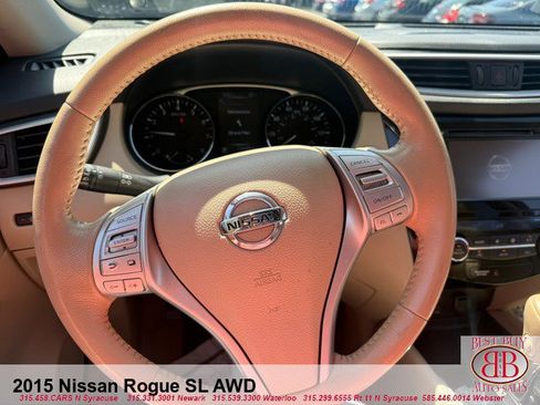 Used 2015 Nissan Rogue SL w/ SL Premium Package AWD/4WD image 15