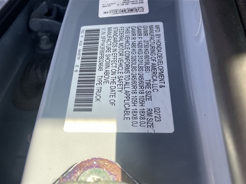 Certified 2023 Honda Ridgeline Black Edition image 29