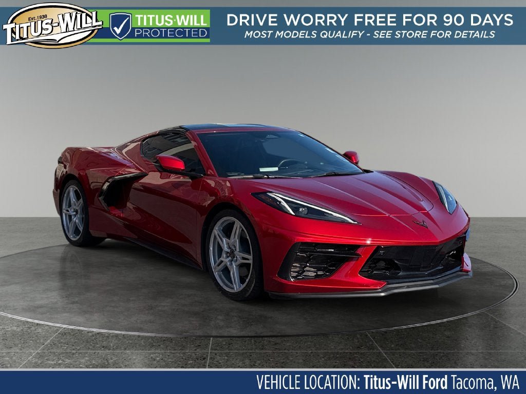 Used 2024 Chevrolet Corvette Stingray Preferred Cpe RWD image 1