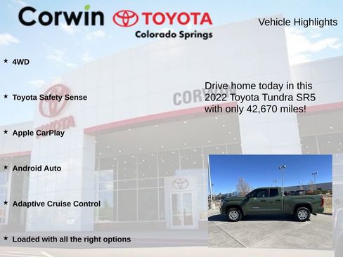 Used 2022 Toyota Tundra SR5 image 6