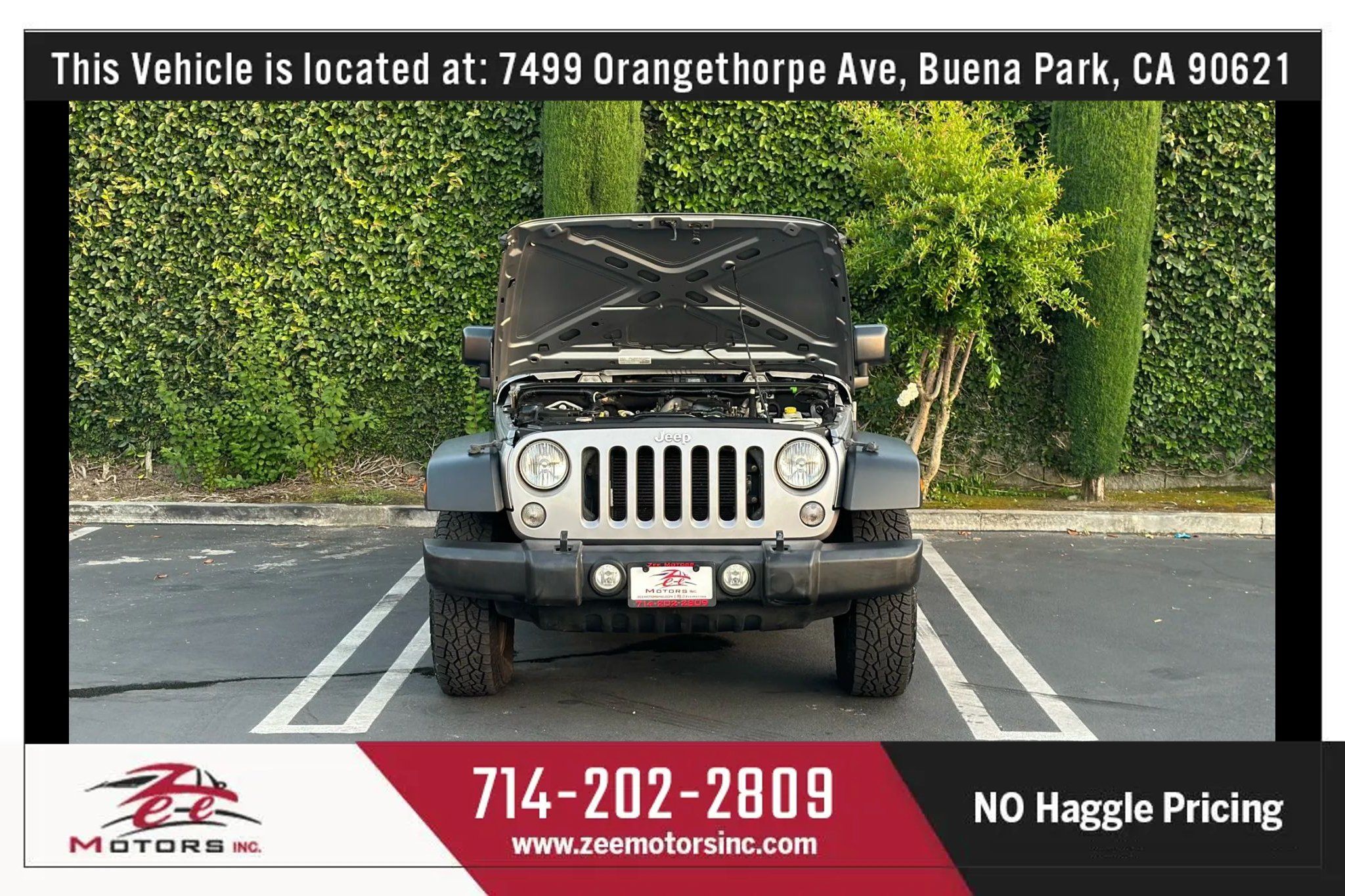 Used 2017 Jeep Wrangler Sport w/ Quick Order Package 24S AWD/4WD image 15