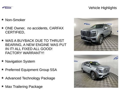 Used 2025 GMC Yukon XL Denali w/ Denali Reserve Package image 4