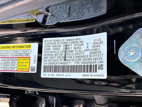 Used 2022 Honda Civic Sport image 36